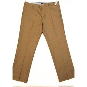 GAP Khaki Pants Mens 38x32 Tailored Straight Fit: Khaki Color: NWT